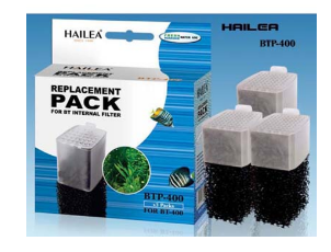 Hailea Replacement BTP400 Cartridge 3pk