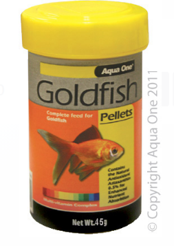 Aqua One Goldfish Pellet 45g