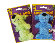 Loofa Dog with Catnip 9cm