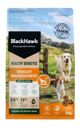 BLACK HAWK HEALTHY BENEFITS WEIGHT MANAGEMENT 2KG
