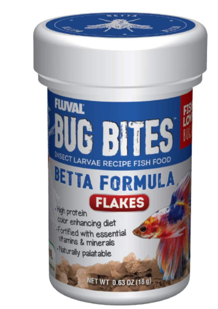 Bug Bites Betta Flakes 18g