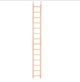 Wooden Bird Ladder - 14 Rung - 91cm