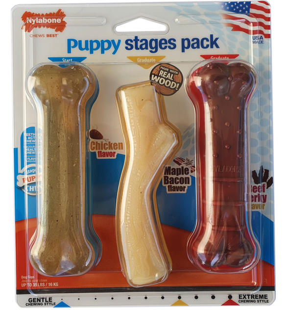 Puppy Stages Triple Pack - Wolf