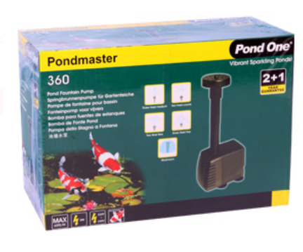 Pond One Pondmaster MK II 360PH 600l/hr 0.85m