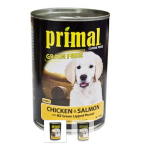 Primal Puppy Chicken and Salmon 390g