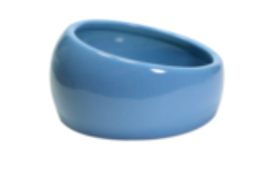 Ergonomic Dish Large Blue