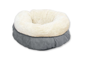 Lambswool - Donut Bed Grey