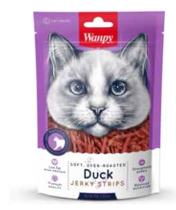 Wanpy Cat Duck Jerky Strips
