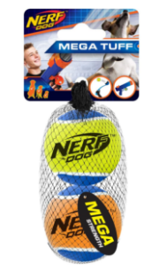 Nerf Tennis Ball Mega Tuff 2pk 6.35cm