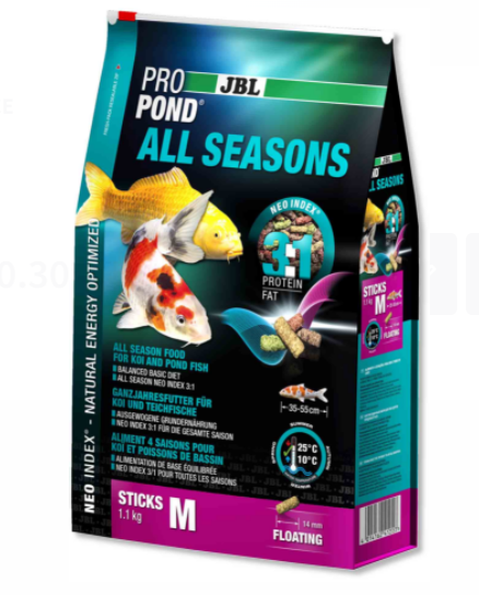 JBL ProPond All Seasons M 6L 1.1kg Sticks