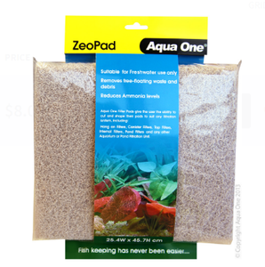 Aqua One Zeo Pad - Self Cut Filter Pad