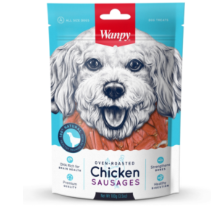 Wanpy Dog Chicken Sausages