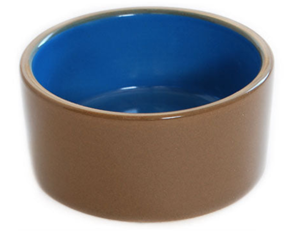 Small Animal Pipsqueak Bowl Ceramic Blue Deep 7.5cm