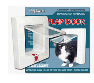 Petware Cat Door for Glass/Wood