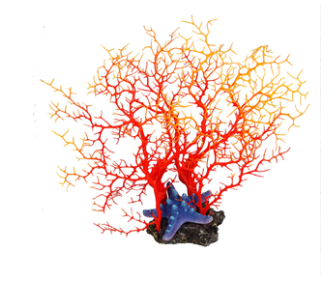 Plant Red Coral 38cm