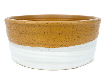 Cattitude Cat Bowl Ceramic Ribbed Lickme 12.5cm