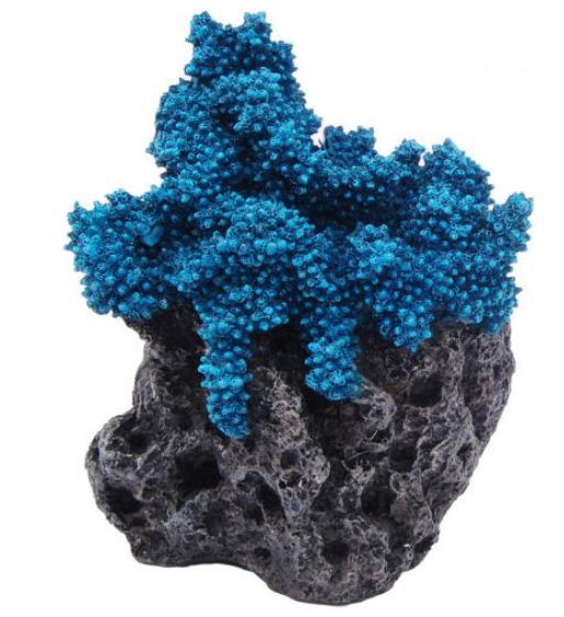 Blue Coral Tank Ornament