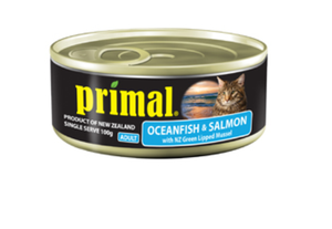 Primal Cat Food Ocean Fish, Salmon & Vegetable 100g