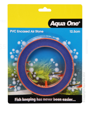 Aqua One Air Stone - PVC Encased Beauty Round 12.5cm
