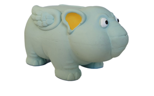 Latex Stuffed Grunter Flying Elephant 15cm
