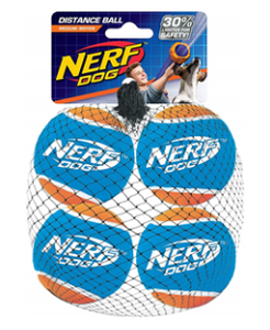 Nerf Blaster Refill 4 Pack Distance Tennis Ball