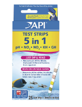 API Test Strips 5 in 1 - 25 Test strips