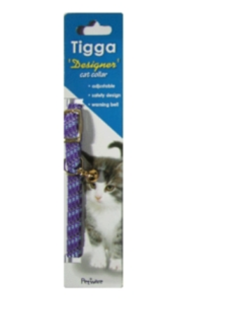 Tigga Mix Reflect Cat Collar Lavender