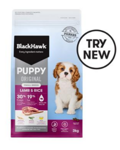 B/Hawk Puppy Sml Br Orig Lamb/Rice 3kg