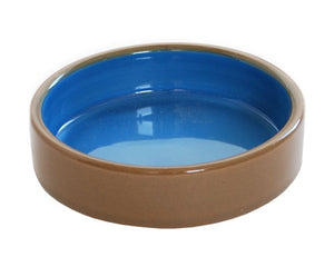 Pip Squeak Ceramic Blue Shallow