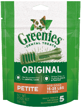 Greenies Canine Petite Dental Chew 170g
