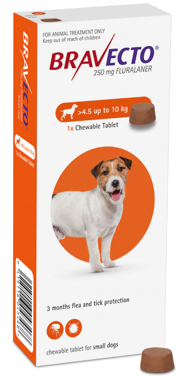 Bravecto Chewable Dog  4.5-10kg