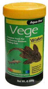 Aqua One Vege Wafer Food 200g