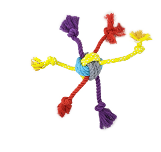 D/Toy Rope Spider Tug 30cm