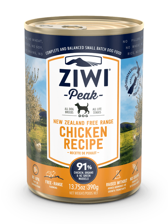 Ziwi Peak Cuisine Chicken Dog Food Can 390g