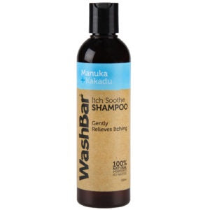 Washbar Itch Soothe Shampoo 250ml Manuka and Kakadu