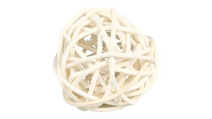 Wicker Ball with Bell 4cm